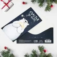 Конверт для денег «Счастья до небес», 16.5×8 см