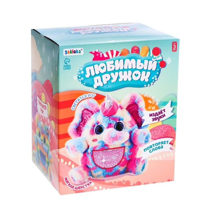 Музыкальная игрушка «Любимый дружок», звук Музыкальная игрушка «Любимый дружок», звук