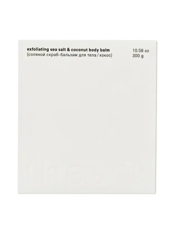 Скраб-бальзам для тела соляной The Act кокос, 300 мл