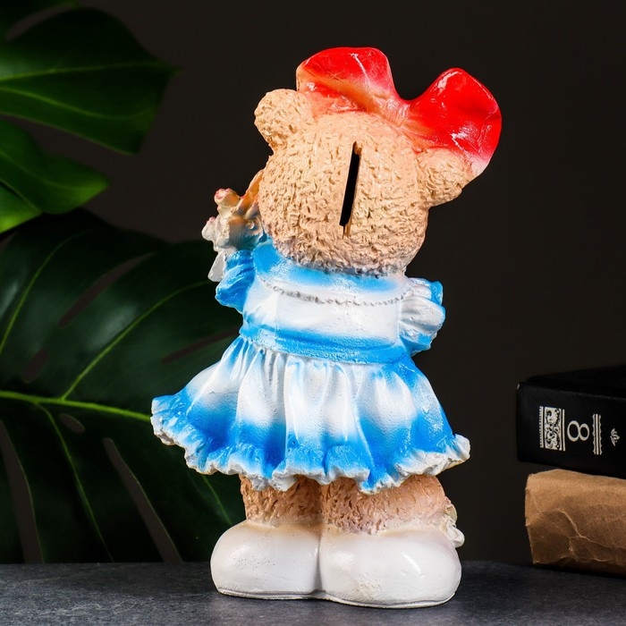 Копилка Копилка "Мишка в платье" 23х13см