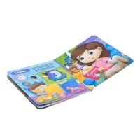 Книга картонная с глазками &laquo;Мой день&raquo;, 10 стр.