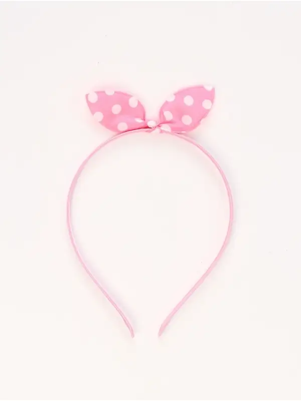 Ободок для волос «Бантик» розовый, Винкс