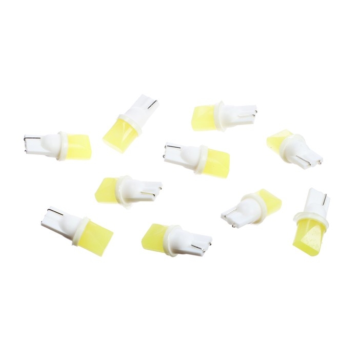 Лампа светодиодная Skyway T10 (W5W), 12 В, 1 диод 6 кристаллов, б/ц, S08201099, 10 шт Лампа светодиодная Skyway T10 (W5W), 12 В, 1 диод 6 кристаллов, б/ц, S08201099, 10 шт