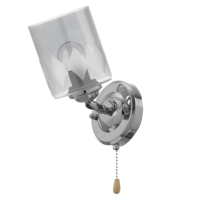 Бра "Лауна" 1хЕ27 40т хром 20х11х20 см