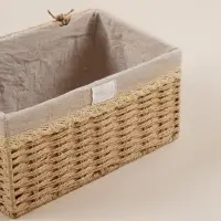 Корзина для хранения SL Home, плетёная, ручной работы, 40&times;30&times;21 см