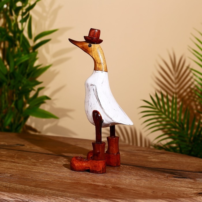 Сувенир "Утка " дерево 27 см