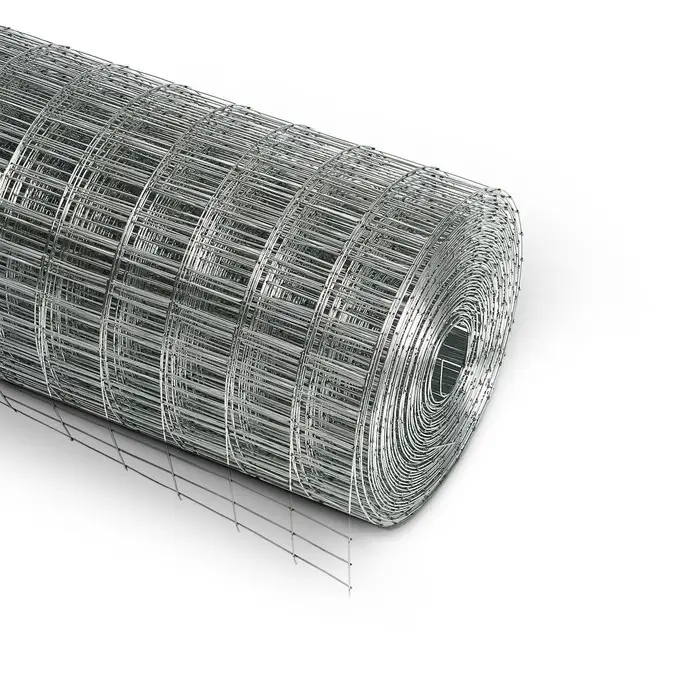 Сетка оцинкованная, сварная, 10&times;0.5 м, ячейка 12.5&times;25 мм, d=0.7 мм, Greengo