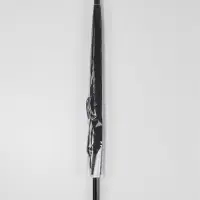 Зонт полуавтоматический &laquo;Однотон&raquo;, 8 спиц, R=46/54 см, d=92 см, чёрный