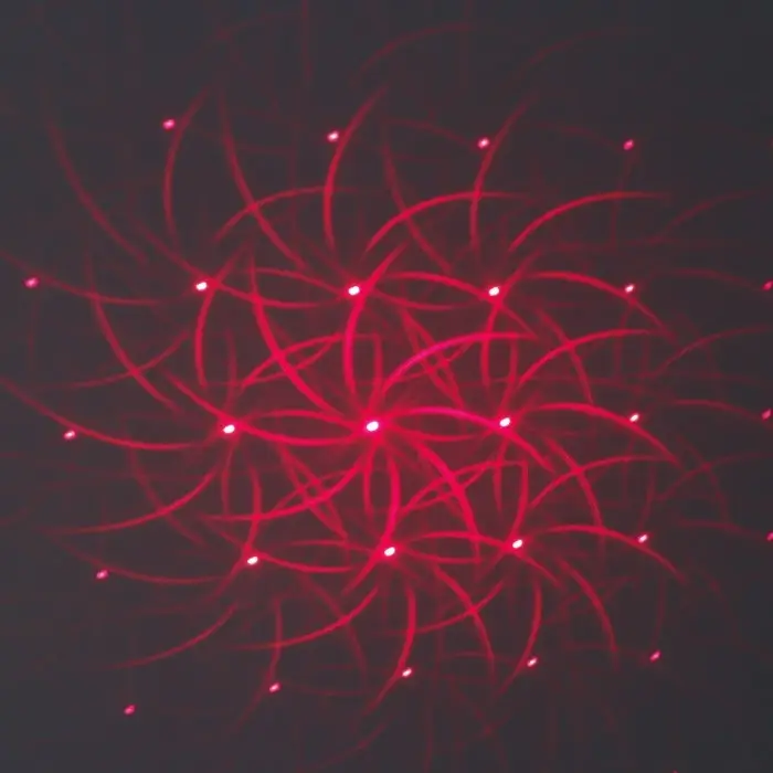 Лазерная указка с насадками: 12 + 1, от USB, 10&times;14.5 см