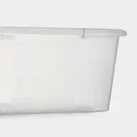 Набор пищевых контейнеров SparkPlast BioFresh, 4 шт.: 500 мл, 1 л, 1.6 л, 2.3 л, прозрачный, крышки МИКС