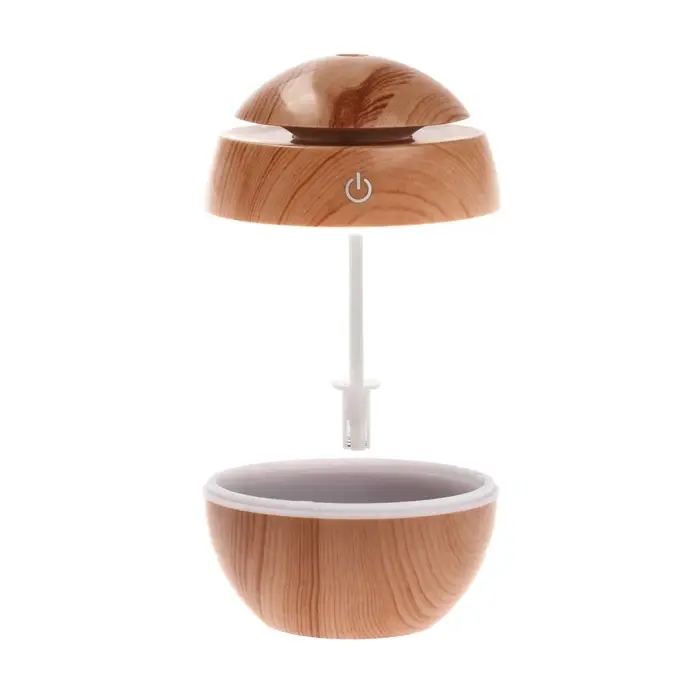 Увлажнитель воздуха HM-11, ультразвуковой 200 мл, подсветка, светлое дерево