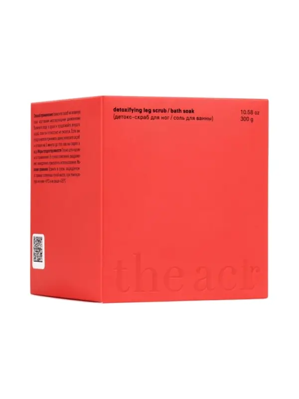 Детокс-скраб и соль для ванн The Act грейпфрут, расслабляющий, 300 мл