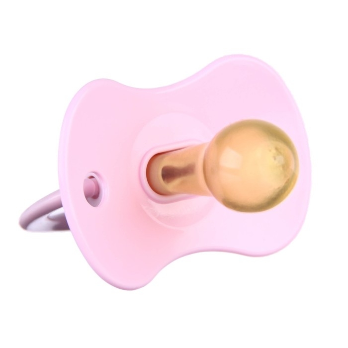 Соска - пустышка латексная классическая «Балерина», от 3 мес., цвет розовый Соска - пустышка латексная классическая «Балерина», от 3 мес., цвет розовый