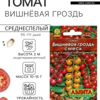 Семена Томат &laquo;Вишнёвая гроздь&raquo;, смесь, индетерминантный, высокорослый, 0.1 г, 20 шт., &laquo;Аэлита&raquo;