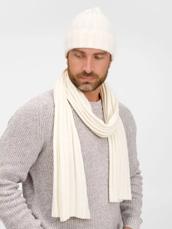 Шарф Metelitsa, белый (молочный) Шарф Metelitsa, белый (молочный)