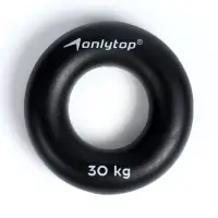 Эспандер кистевой ONLYTOP, 30 кг, цвет чёрный