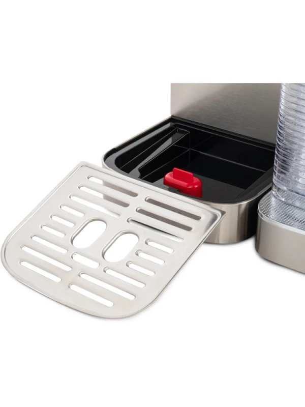 Кофеварка рожковая HEM-9999 серебристый