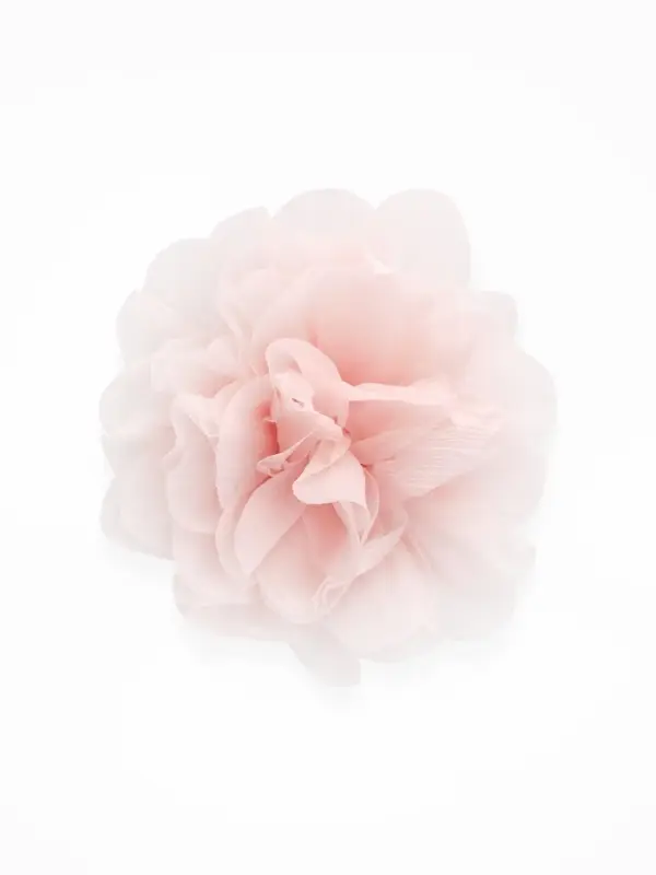 Брошь текстиль «Цветок», цвет серо-розовый Брошь текстиль «Цветок», цвет серо-розовый