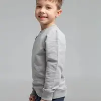 Свитшот Toima Kids 2.0, серый меланж, 14 лет