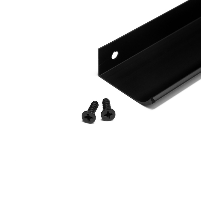 Ручка торцевая CAPPIO RT002BL, L=150 мм, м/о 128 мм, цвет черный, 4 шт. Ручка торцевая CAPPIO RT002BL, L=150 мм, м/о 128 мм, цвет черный, 4 шт.