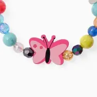 Браслет детский &laquo;Выбражулька. Бабочка с цветочком&raquo;, d=5 см, МИКС