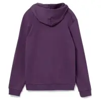 Толстовка с капюшоном унисекс Hoodie, фиолетовый меланж, размер XL