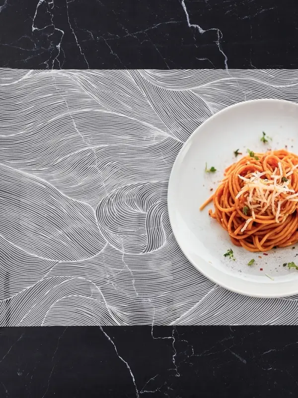 Дорожка на стол Доляна &laquo;Матера&raquo;, 150&times;38 см, белая