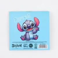 Блокнот 10х10см, 16 л МИКС "Стич"