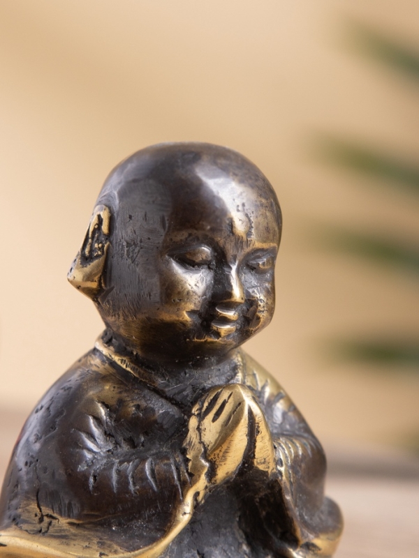 Сувенир бронза  Сувенир бронза "Монах" 6х6х9 см