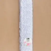 Кружево органза, 40 мм, 9&plusmn;0.5 м, белое