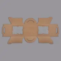 Кондитерская упаковка, коробка для торта &laquo;Клякса&raquo;, 26&times;26&times;28 см