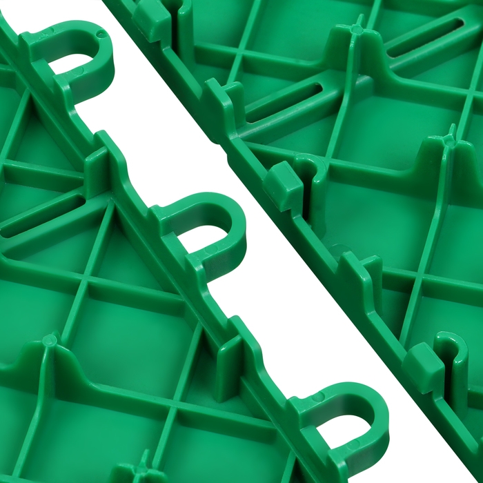 Модульное покрытие, 30 × 30 см, пластик, зелёное, 1 шт. Модульное покрытие, 30 × 30 см, пластик, зелёное, 1 шт.