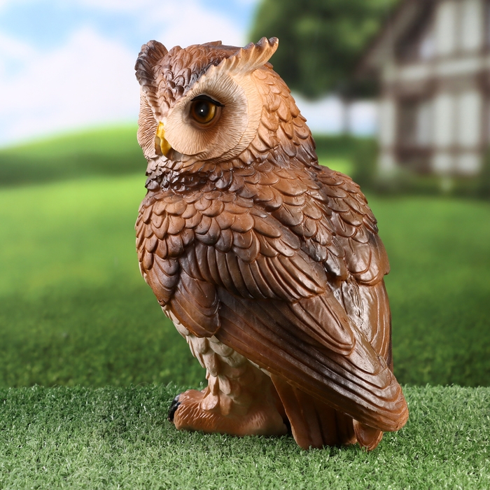 Садовая фигура  Садовая фигура "Филин" 16х18х24см