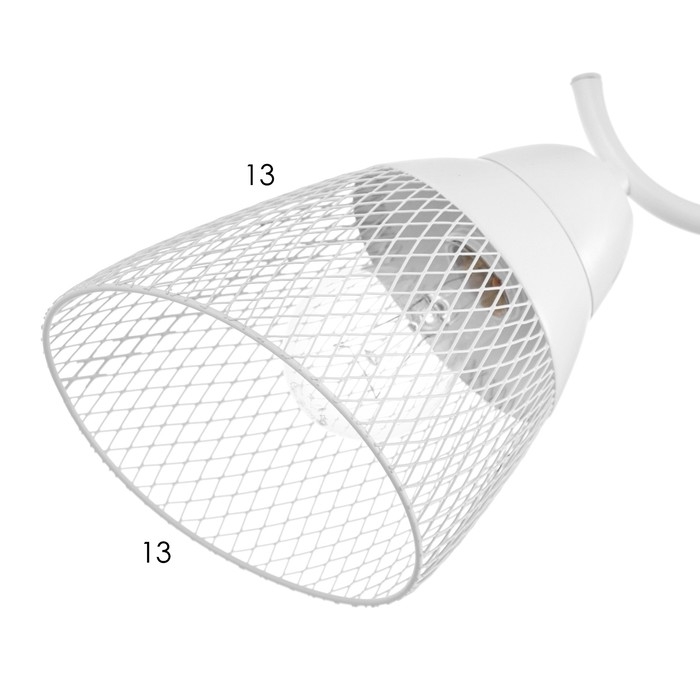 Люстра Люстра "Грэйс" 3х60Вт Е27 Белый 56х56х28см