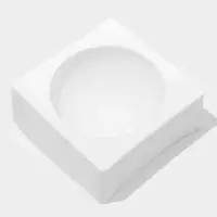 Форма для муссовых десертов и выпечки KONFINETTA &laquo;Полусфера&raquo;, силикон, 19.4&times;8 см, d=16 см, белая