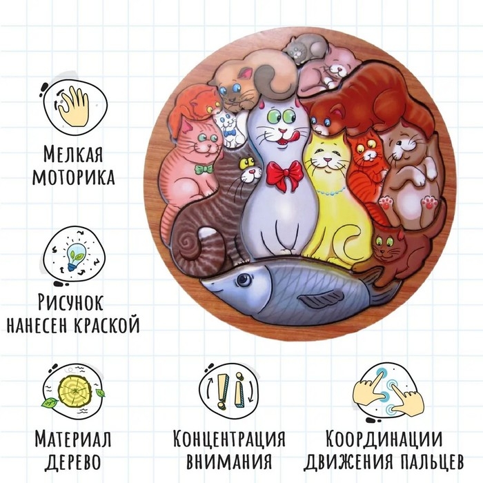 Головоломка «Коты» Головоломка «Коты»