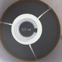 Абажур BayerLux &laquo;Кантри. Рогожка&raquo;, E27 или E14, бежевый, 18&times;18&times;15.5 см