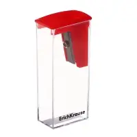 Точилка ErichKrause City Classic, с контейнером, МИКС