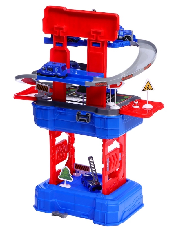 Игровой набор «Полицейский участок» в чемодане Игровой набор «Полицейский участок» в чемодане