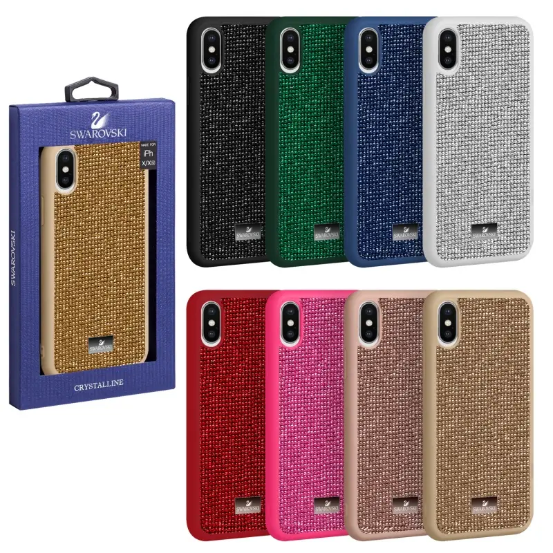 Чехол для iPhone XS Swarovski LC