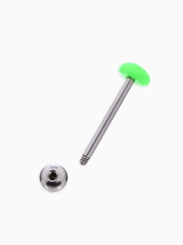 Пирсинг в язык &laquo;Сердце&raquo;, минимал, L=1.9 см, МИКС в серебре