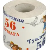 Туалетная бумага &laquo;Нежная 56&raquo;, 1 слой