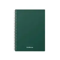 Тетрадь на спирали ErichKrause. Classic А5, 60 листов, в клетку, пластиковая обложка, блок офсет, МИКС