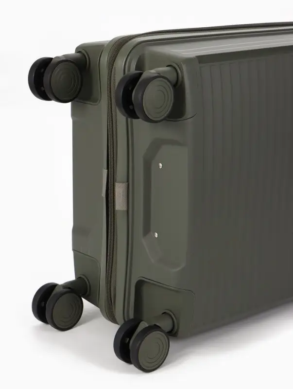 Чемодан на колёсах, 20", кодовый замок, 36&times;20&times;54 см, хаки