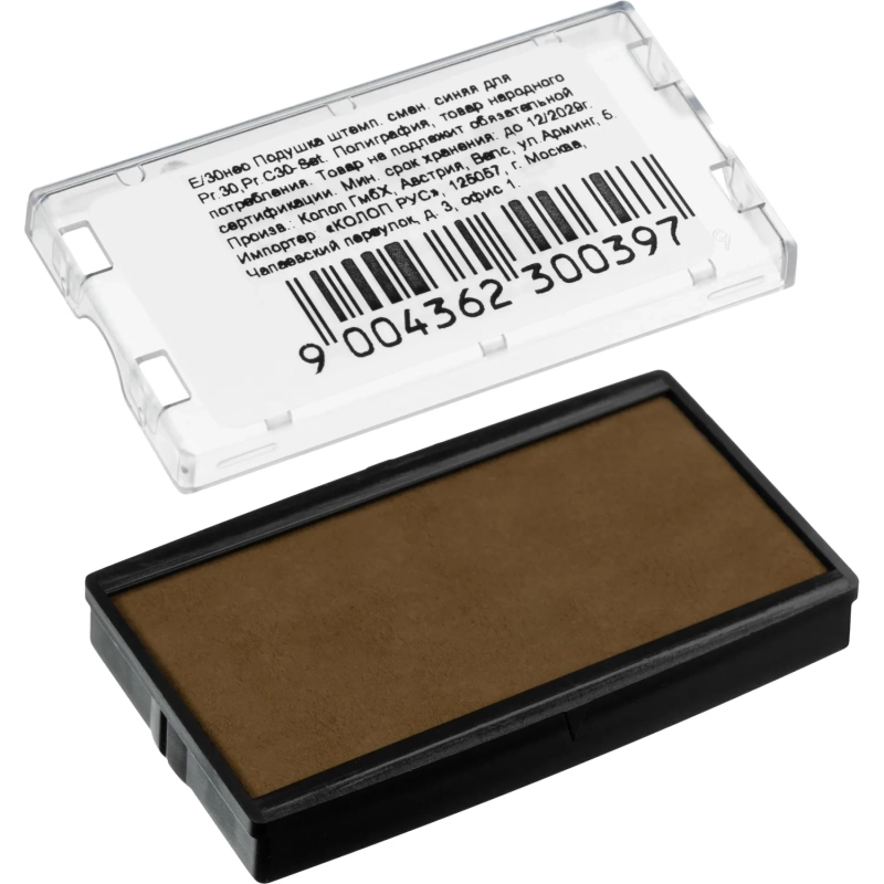 Подушка штемпельная сменная неокрашенная, E/30 dry Colop