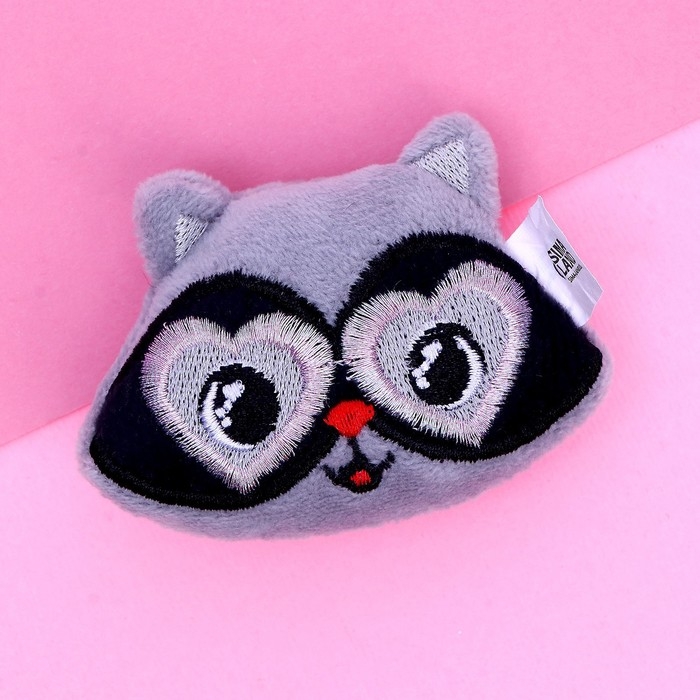 Мягкий магнит «Ты навсегда в моём сердце», енот Мягкий магнит «Ты навсегда в моём сердце», енот