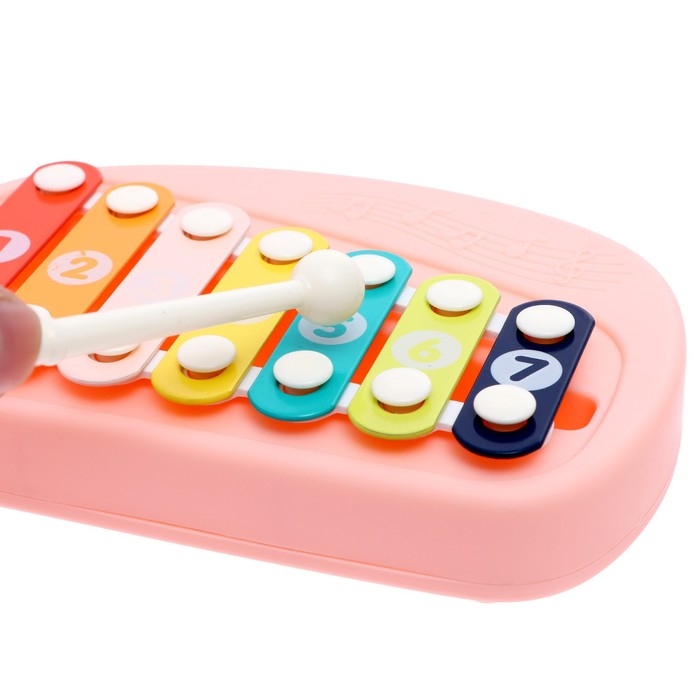 Развивающая игрушка «Весёлые игры», цвет розовый Развивающая игрушка «Весёлые игры», цвет розовый