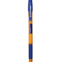 Ручка шариковая автоматическая ErichKrause R-301 Matic&Grip Amber, узел 0.7 мм, синяя, резиновый упор