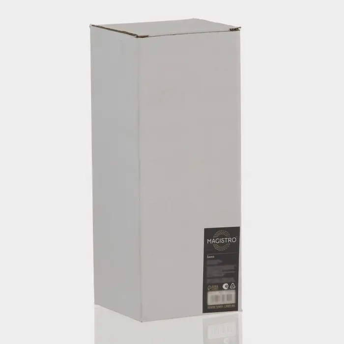 Банка для хранения сыпучих &laquo;Эко&raquo;, 1.2 л, 9.5&times;24 см, с пробковой крышкой, стекло