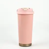 Термостакан с веревочкой "Список дел" розовая, 500мл Термостакан с веревочкой "Список дел" розовая, 500мл